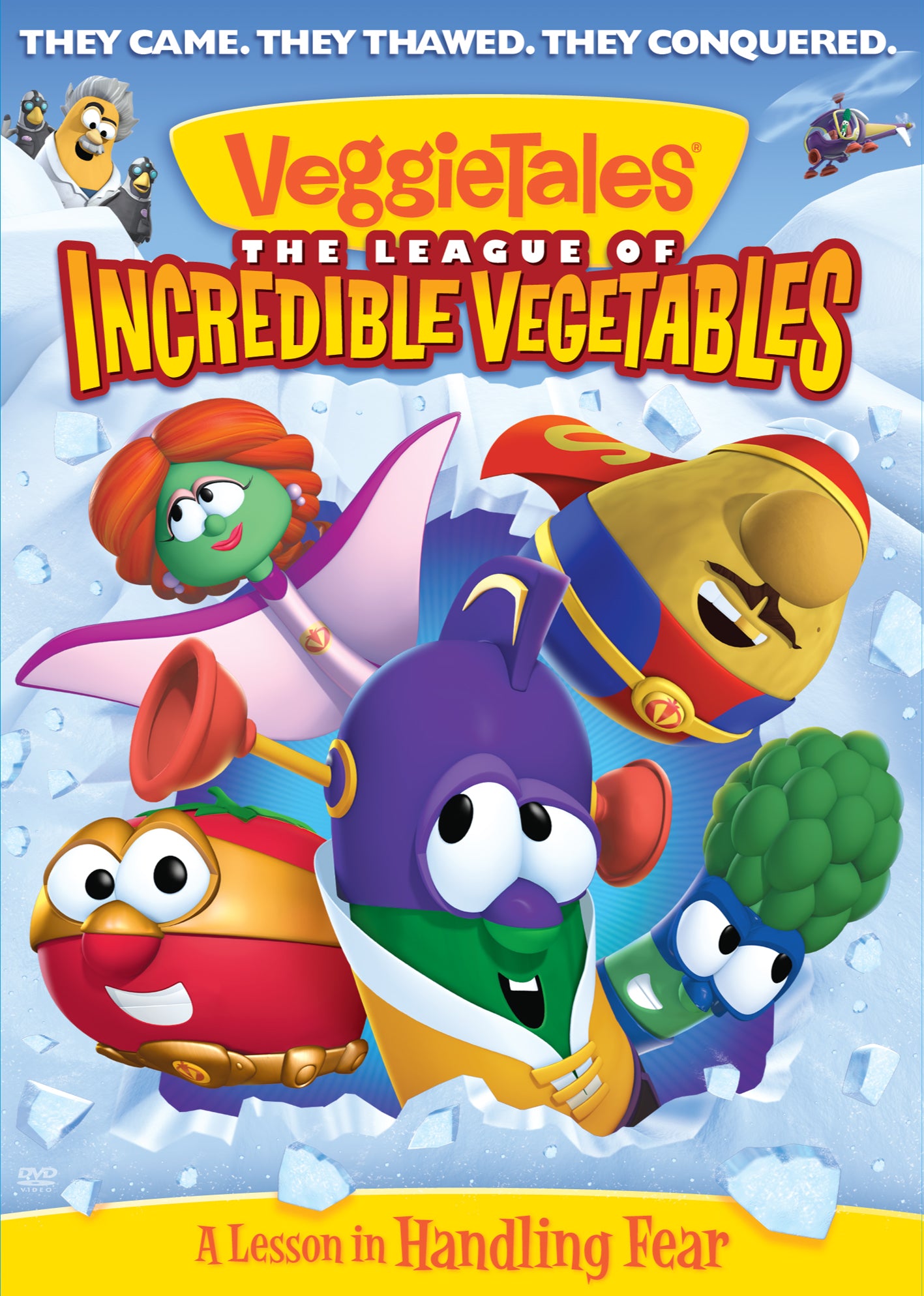 Image of The League of Incredible Vegetables DVD other