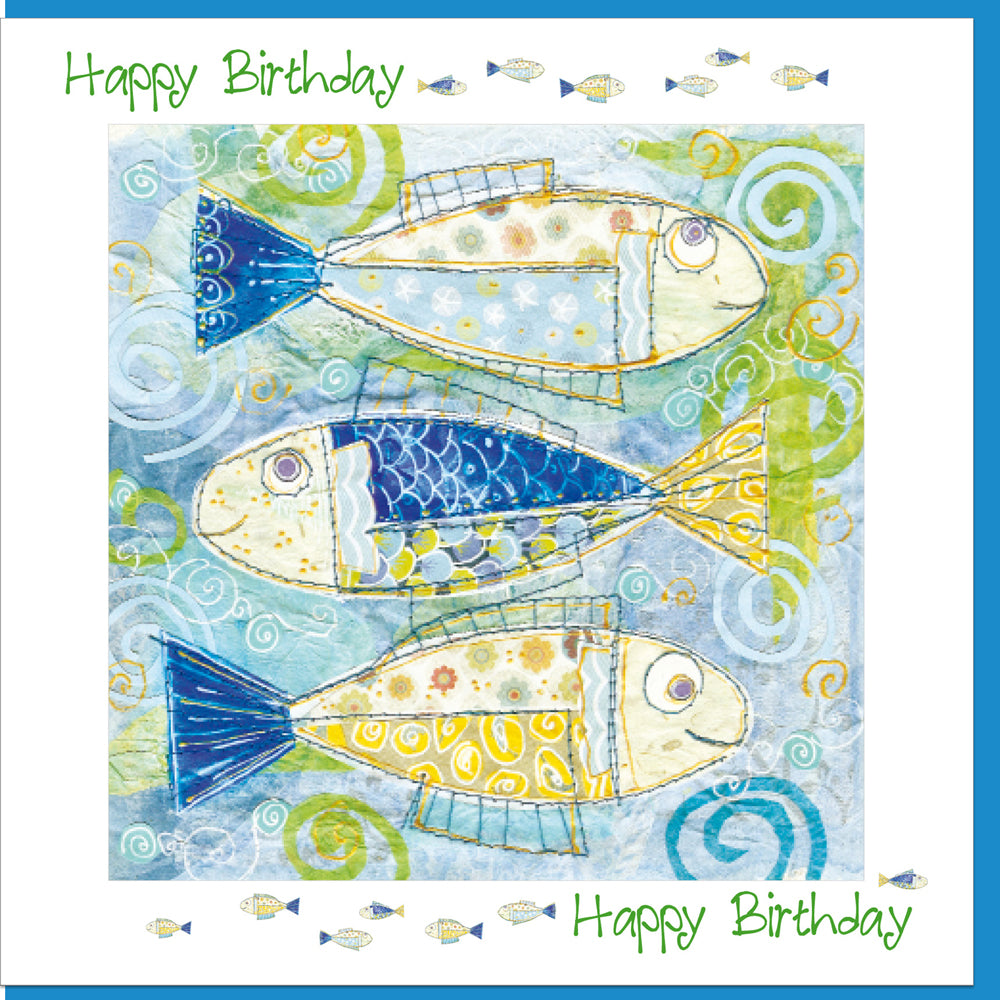 Image of Birthday Fish Greetings Card other