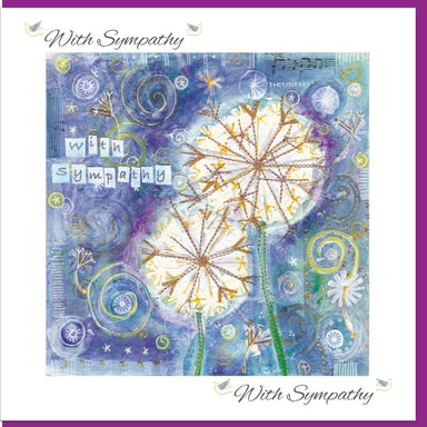 Image of Sympathy Dandelion Greetings Card other