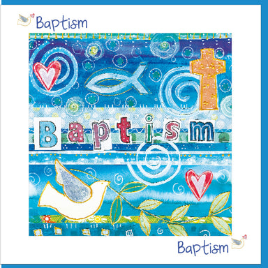 Image of Baptism Fish Greetings Card other