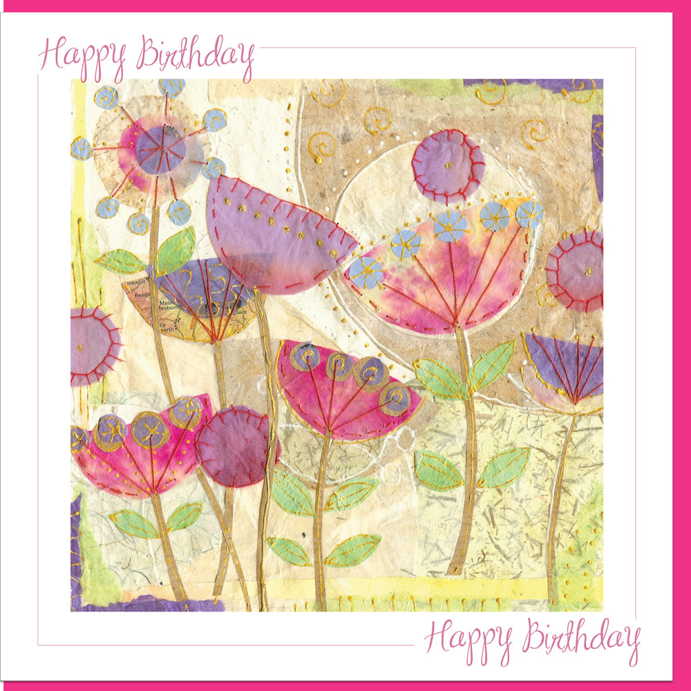 Image of Birthday Poppies Greetings Card other
