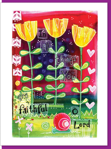 Image of In All Things Greetings Card other