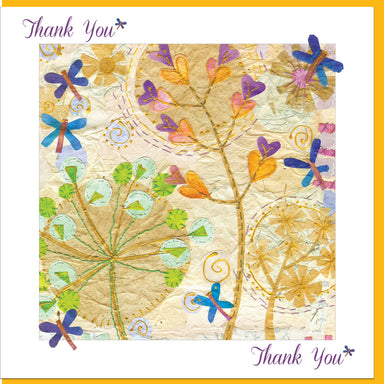Image of Thank You Flowers Greetings Card other