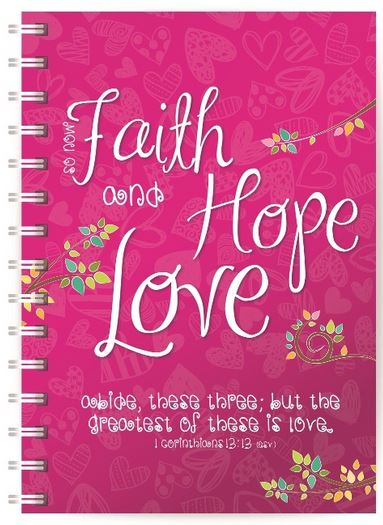 Image of Faith, Hope & Love Notebook other