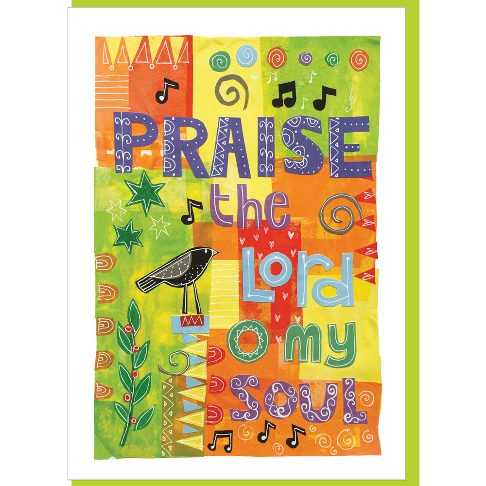 Image of Praise the Lord Greetings Card other