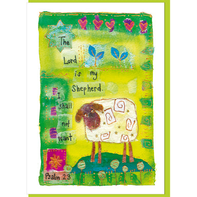 Image of Psalm 23 Greetings Card other