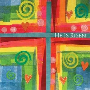 Image of He Is Risen Charity Easter Cards Pack of 5 other