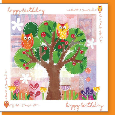 Image of Owl birthday Greetings Card other