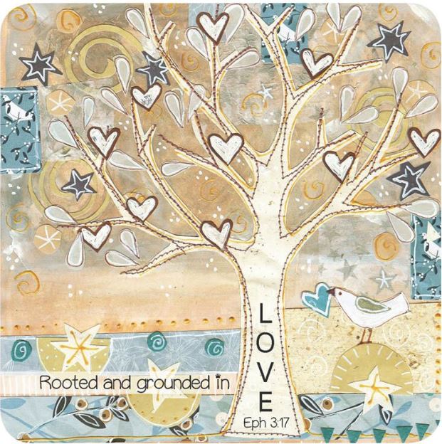 Image of Rooted in Love Coaster other