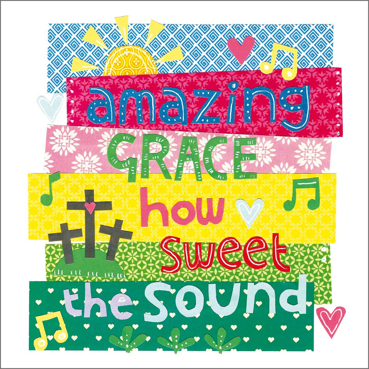 Image of Amazing Grace How Sweet the Sound Easter Cards Pack of 5 other