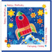 Image of Rocket birthday Greetings Card other