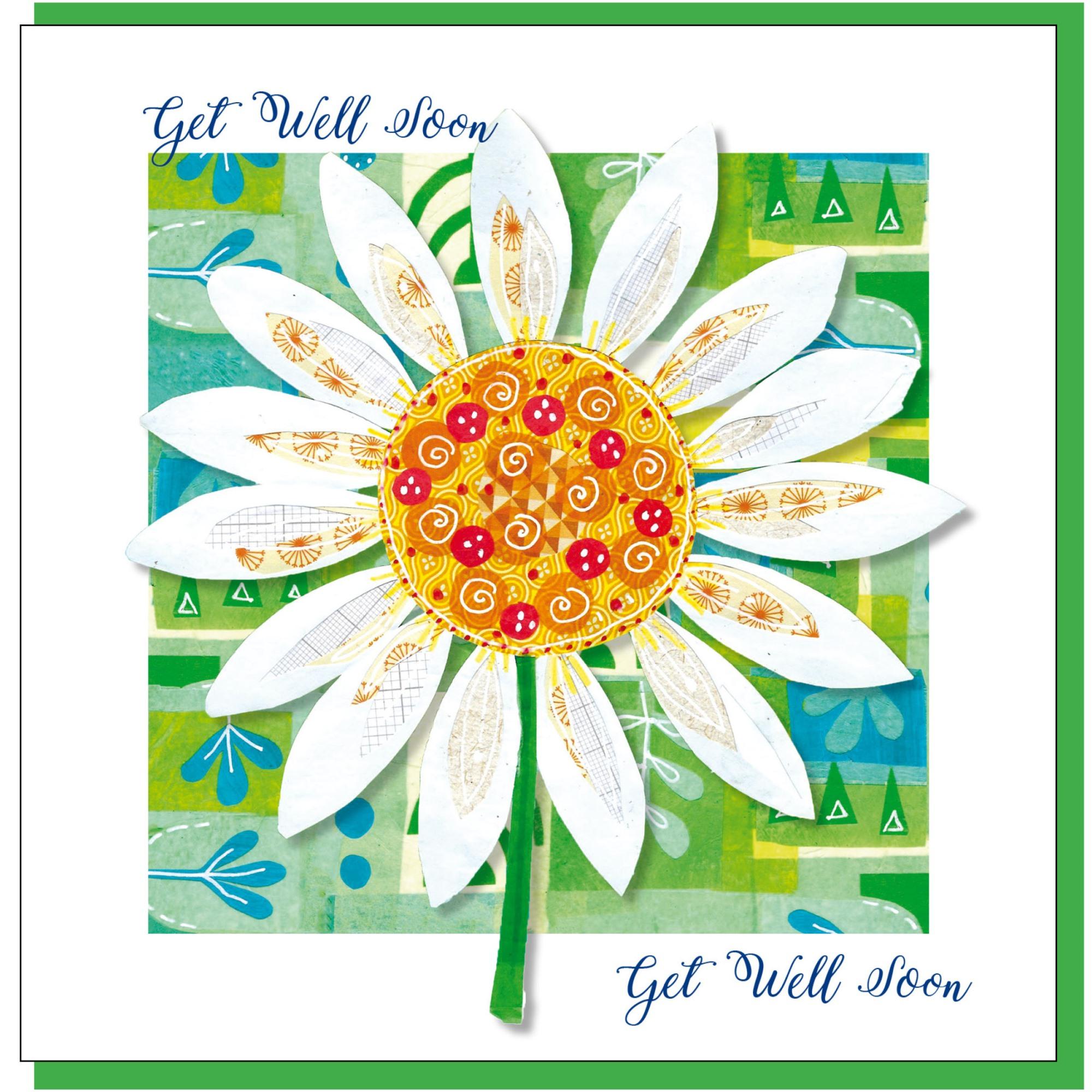 Image of Get well daisy Greetings Card other