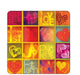 Image of Love, Peace, Trust Coaster other