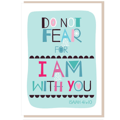 Image of Do not fear Greetings Card other