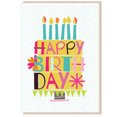 Image of Happy birthday cake Greetings Card other