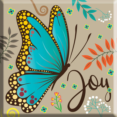 Image of Joy butterfly magnet other