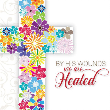 Image of By His Wounds, We are Healed Easter Cards Pack of 5 other