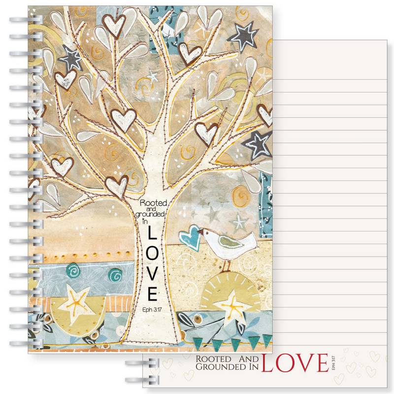Image of Rooted in Love A5 notebook other