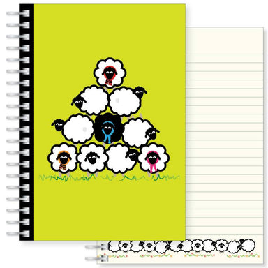 Image of Sheep A5 notebook other