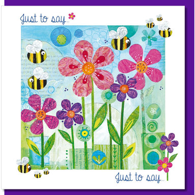 Image of Just to say Greetings Card other