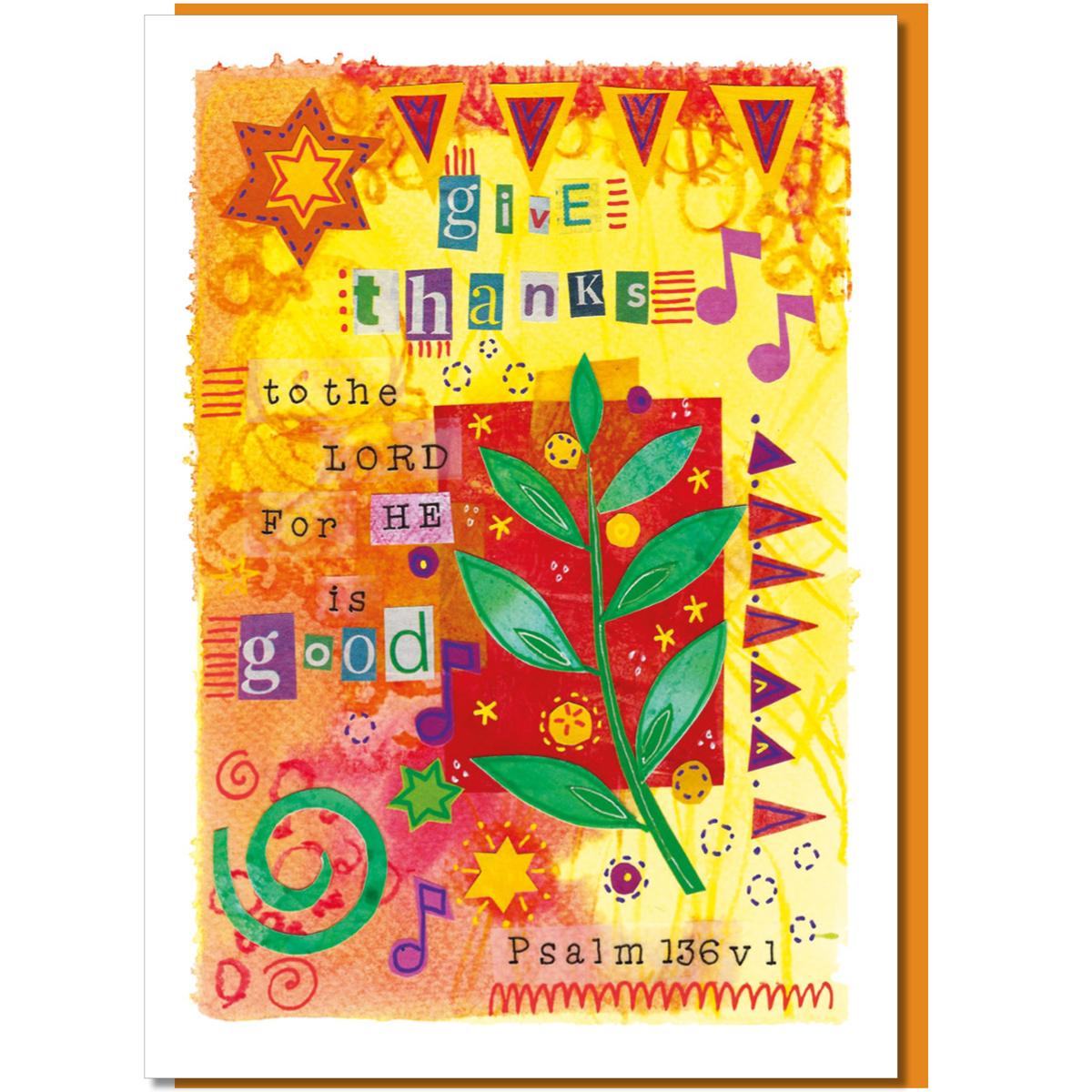 Image of Give thanks Greetings Card other