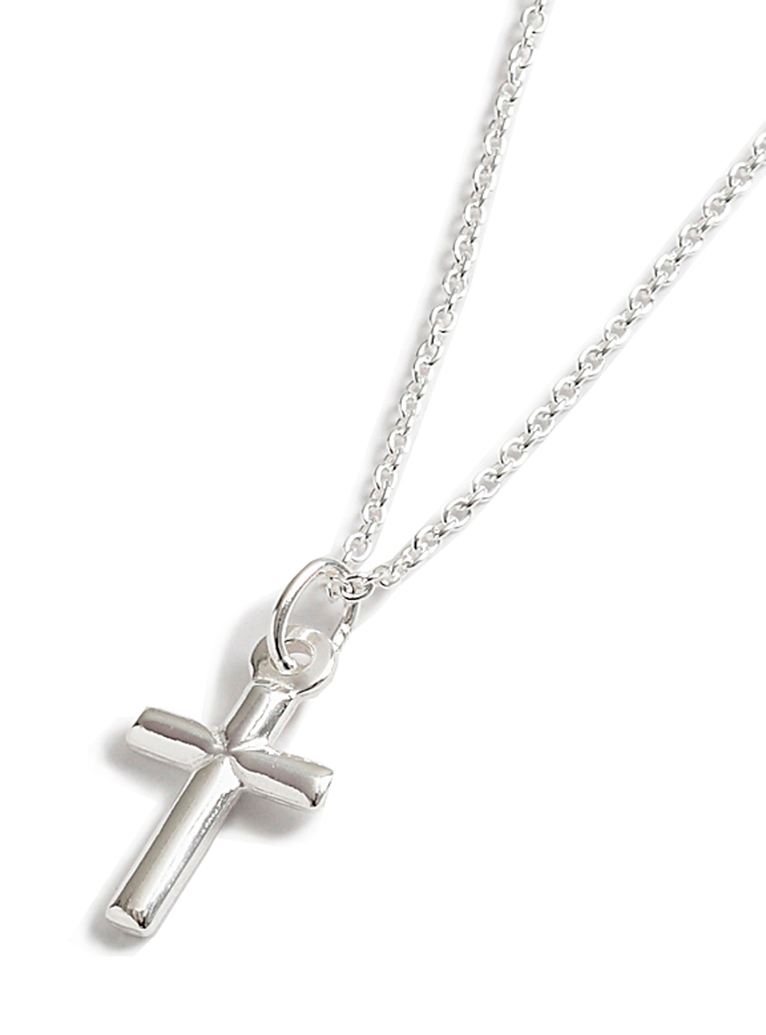 Image of Sterling silver Dainty Cross Pendant other