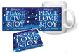 Image of Peace Love and Joy Mug and Coaster Set other