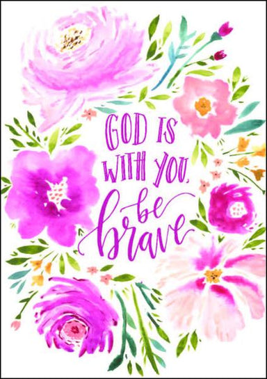 Image of God is With You, Be Brave Mini Card other