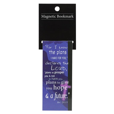 Image of For I Know the Plans (Blue) Magnetic Bookmark other