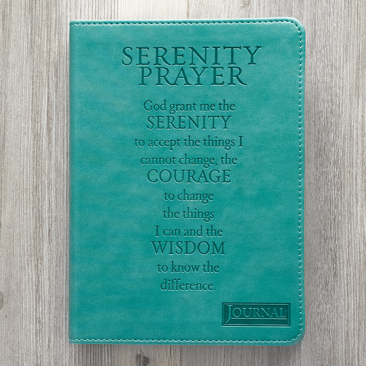 Image of Serenity Prayer (Turquoise) Flexcover Journal other