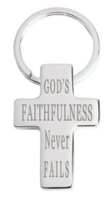 Image of God's Faithfulness - Metal Keyring other