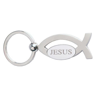 Image of Jesus - Metal Keyring other