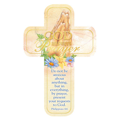 Image of God Answers Prayer - Paper Cross Bookmark Pack of 12 other