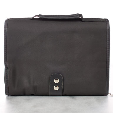 Image of Black Three-fold Microfiber - Large Bible Cover other