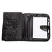 Image of Black Three-fold Microfiber - Large Bible Cover other