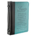 Image of Serenity Prayer (Aqua) Two-tone LuxLeather Bible Cover- Large  other