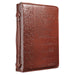 Image of "Amazing Grace" (Brown) LuxLeather Bible Cover, Large other