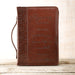 Image of "Amazing Grace" (Brown) LuxLeather Bible Cover, Large other