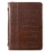 Image of "Amazing Grace" (Brown) LuxLeather Bible Cover- Medium other