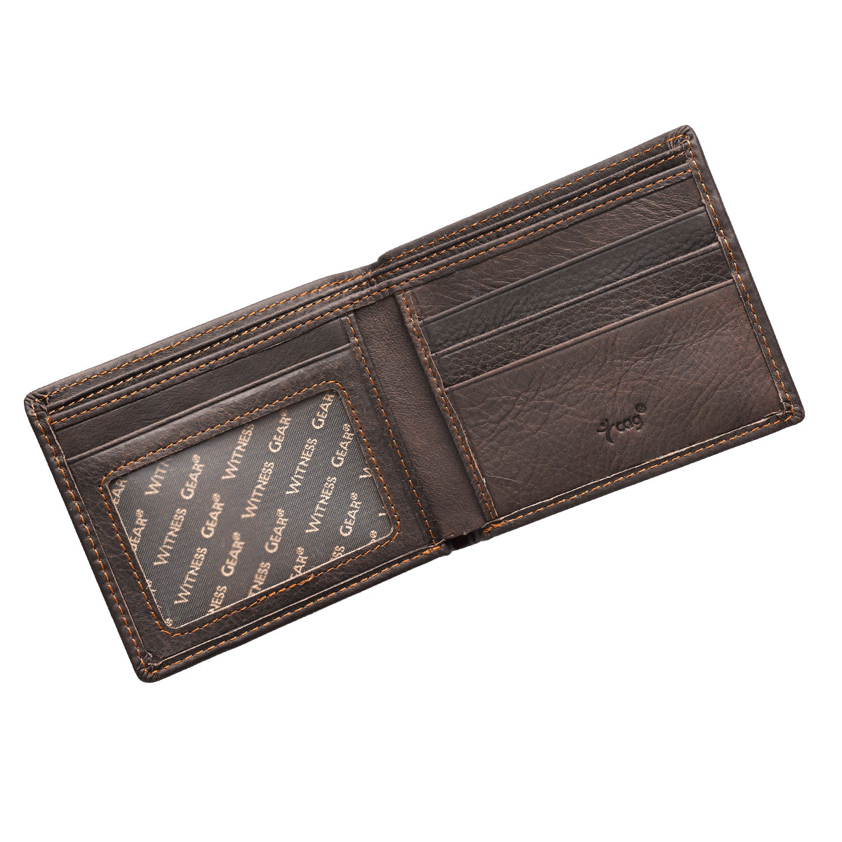 Image of Brown Genuine Leather Wallet - Isaiah 40:31 other