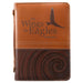 Image of Bible Cover Medium Imitation Leather Brown - On Wings Like Eagles- Medium other