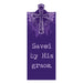 Image of "Saved by His Grace" (Purple) Magnetic Bookmark other