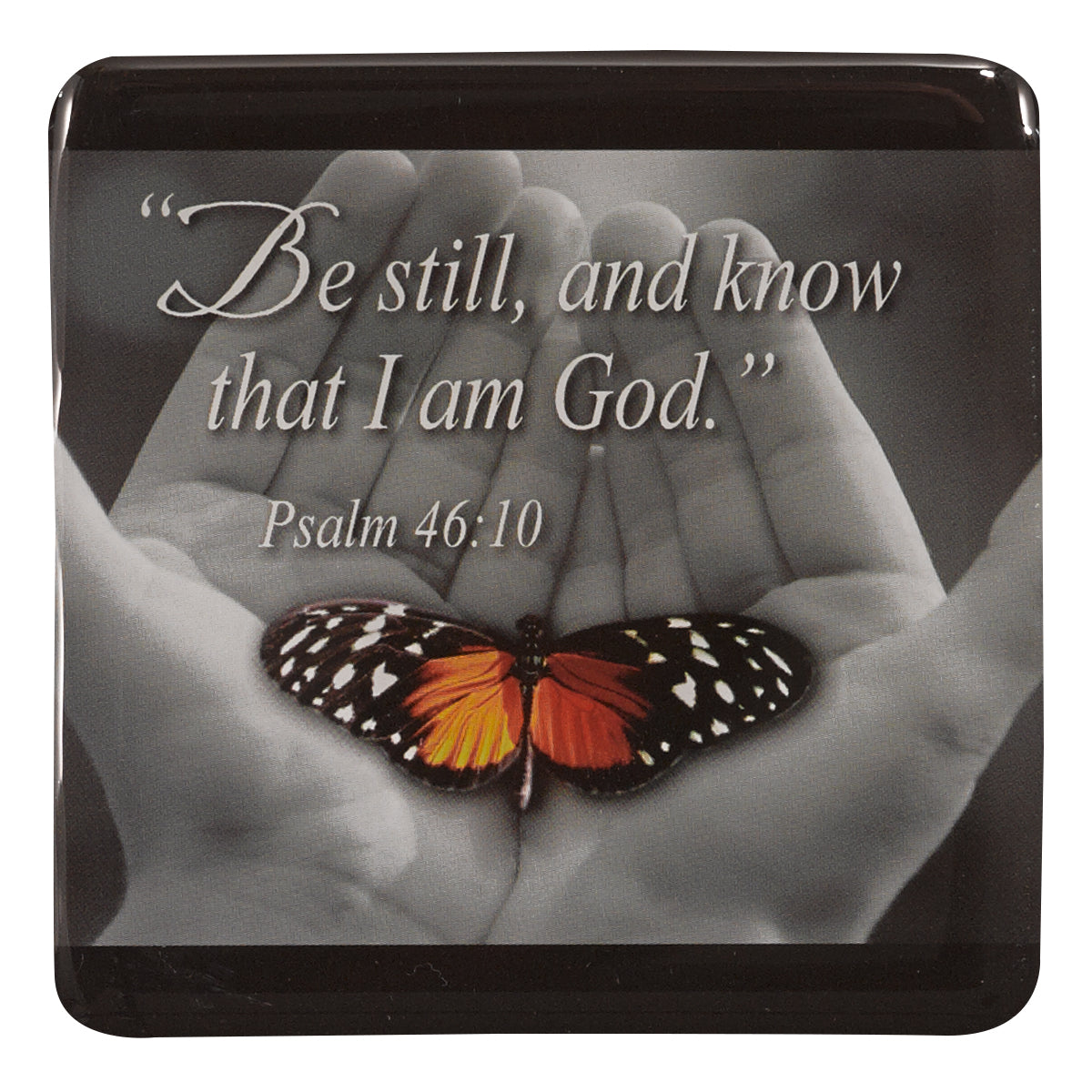 Image of Be Still with Butterfly Magnet - Psalm 46:10 other