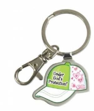 Image of Under God's Protection - Epoxy Keyring other