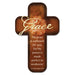Image of "Grace" (Brown) Paper Cross Bookmark Pack of 12 other