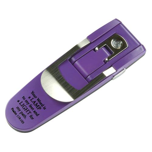 Image of Purple - Psalm 119:105 Hydraulic Pop-up Booklight other