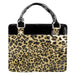 Image of Cross (Leopard Print) Purse-Style Bible Cover, Large other