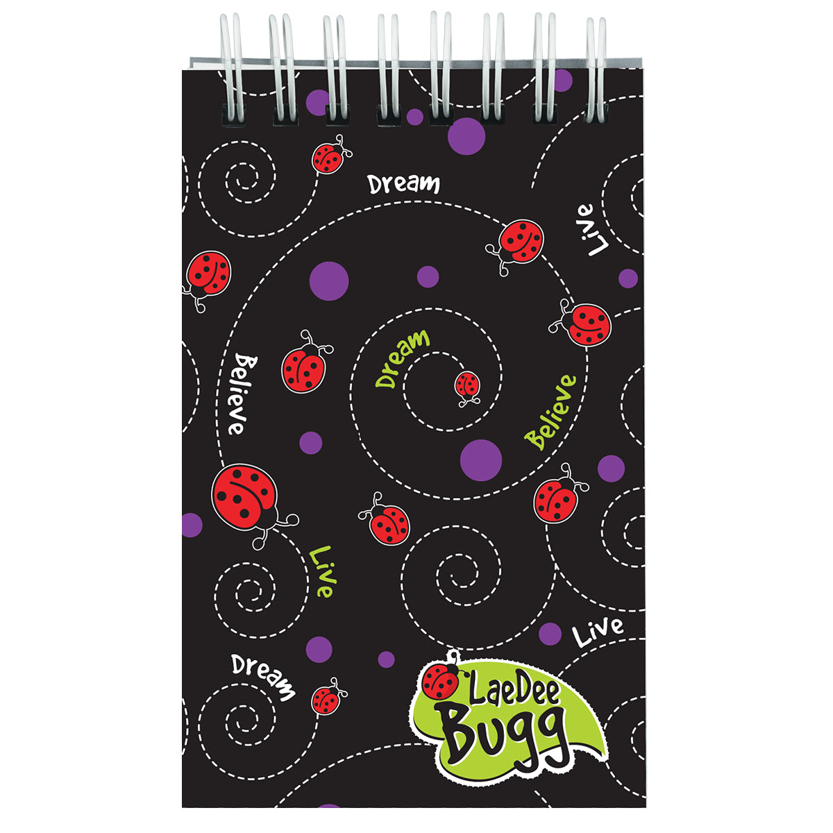 Image of LaeDee Bugg Wirebound Notepad Ladybug other