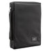 Image of Fish Applique (Black) Poly-Canvas Bible Cover - Large other