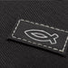 Image of Fish Applique (Black) Poly-Canvas Bible Cover - Small other